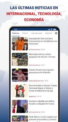 Venezuela Noticias android App screenshot 4